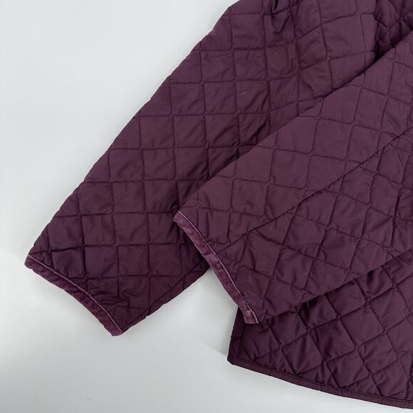 Pendleton Quilted Jacket Women’s Size XL Purple Button Up Long Sleeve Pockets - Picture 2 of 7